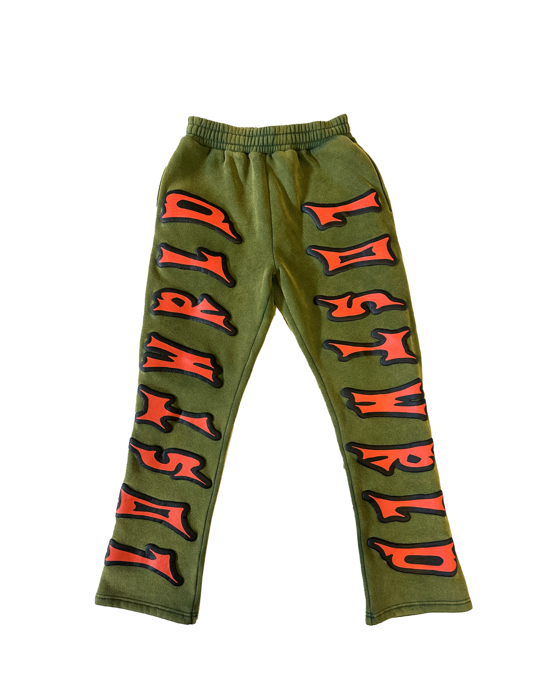 GREEN "LOST WRLD" SWEATPANTS