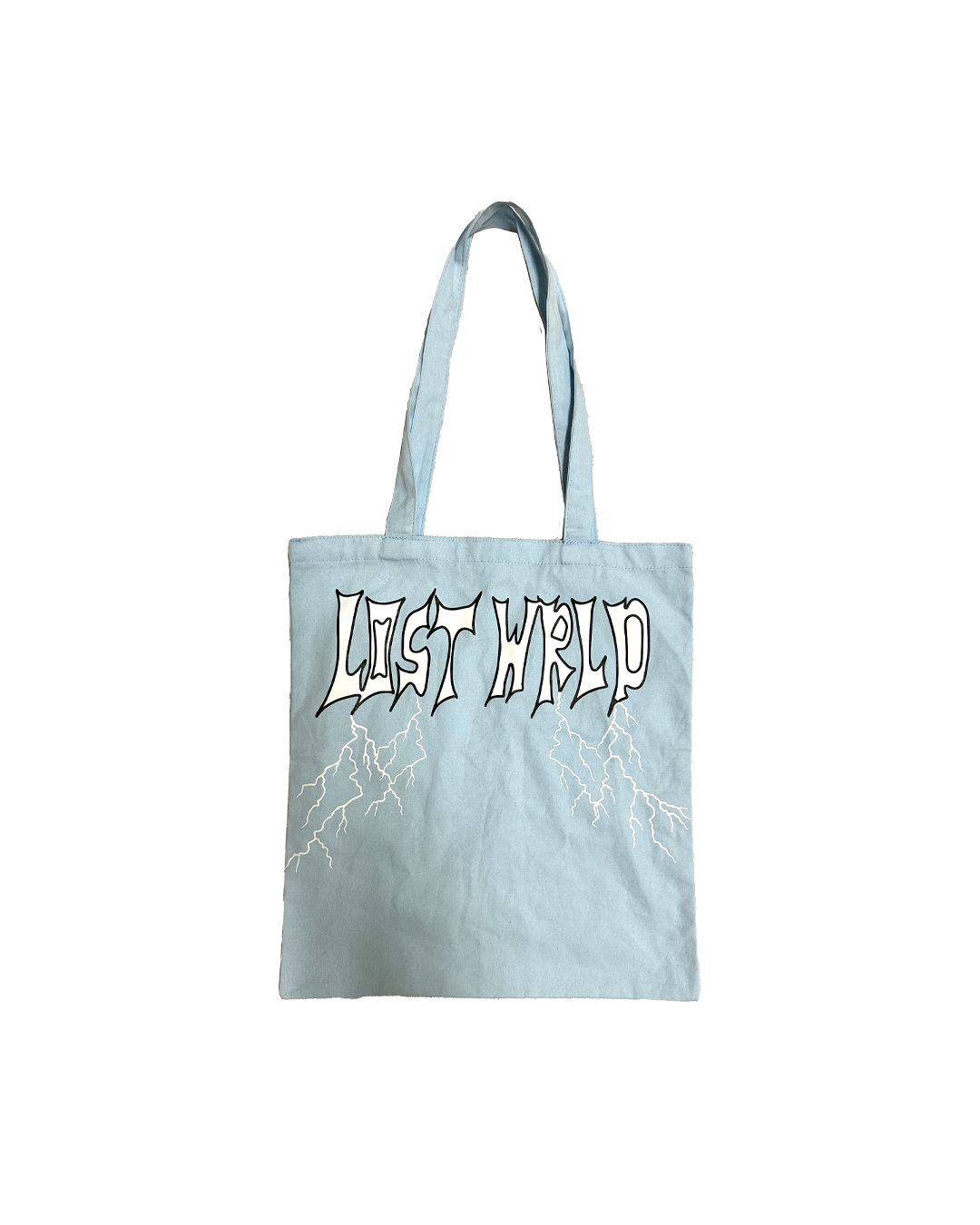 BLUE "LOST WRLD" TOTE BAG