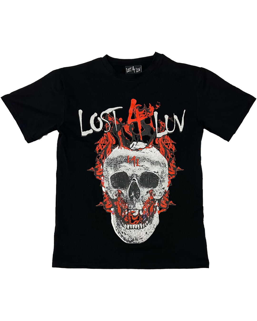 "LUV IS DEAD" T-SHIRT(BLACK)