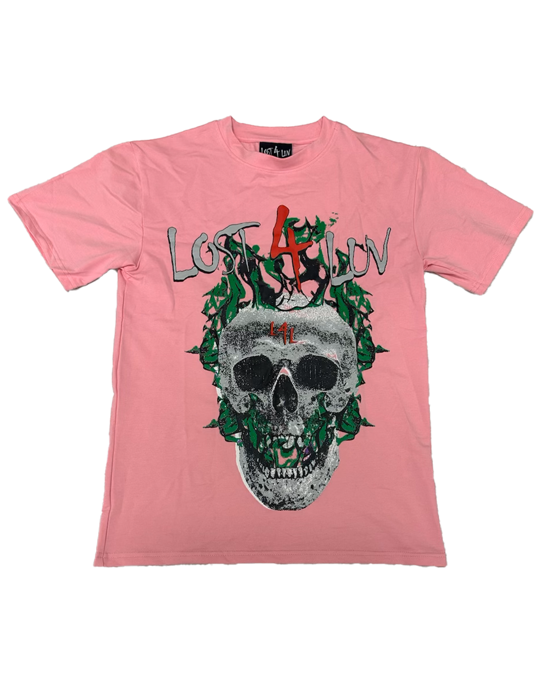 "LUV IS DEAD" T-SHIRT(PINK)