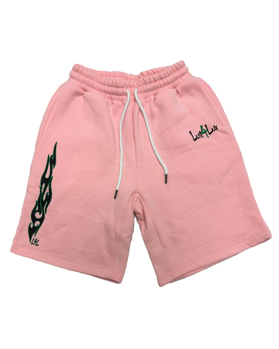 "LUV IS DEAD" SHORTS(PINK)